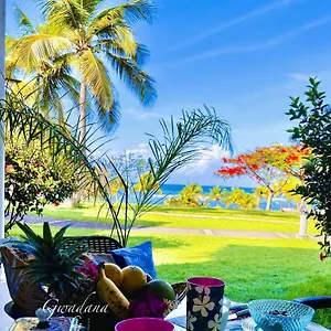 Accès Direct Plage, Magnifique Vue Mer, Gwanada à Pierre Et Sainte-Anne (Grande-Terre)